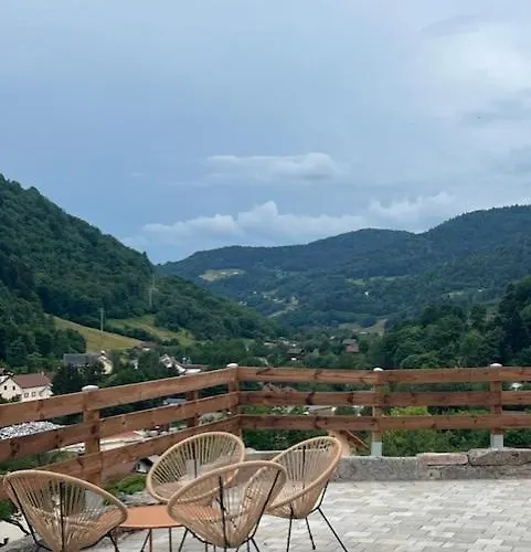 Apartment La Cle Des Champs - Le Loft - Jacuzzi Privee La Bresse